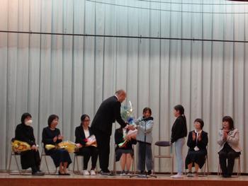 離退任式の様子①