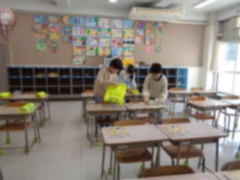 新年度準備の様子①