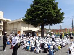 避難訓練の様子②