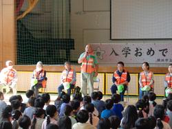 学援隊紹介の様子②