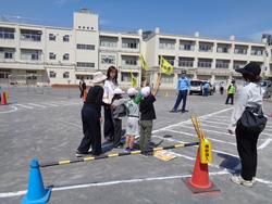 歩行練習の様子