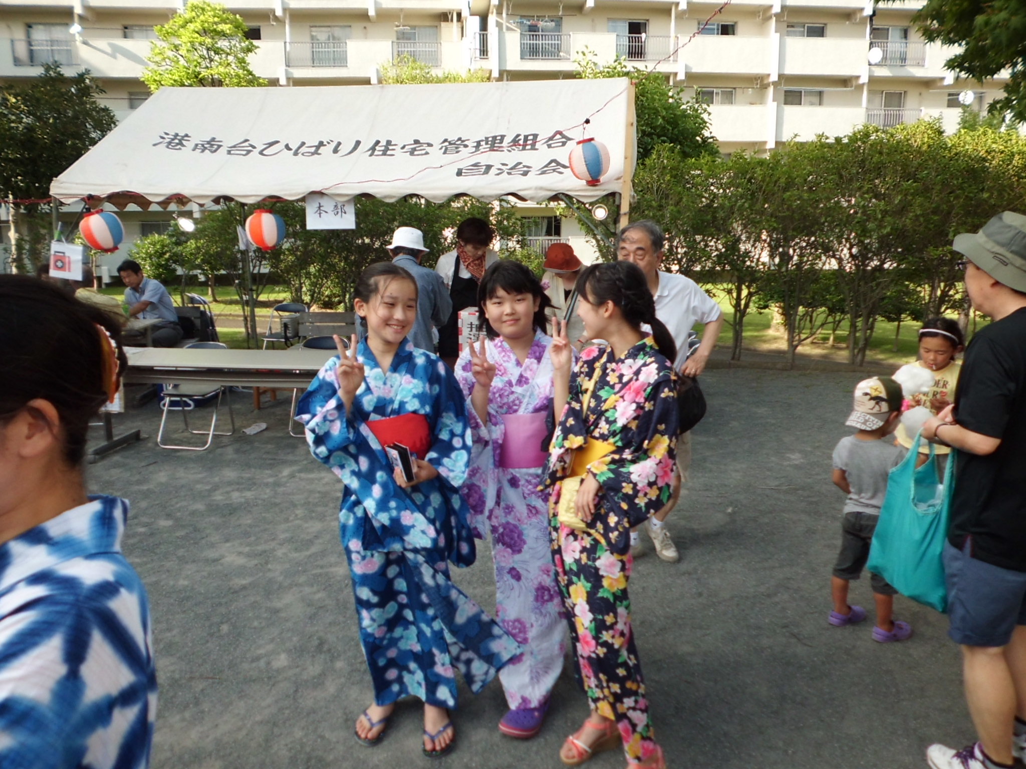 夏祭り 港南台第二小学校