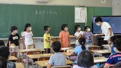 夏休みあけの授業