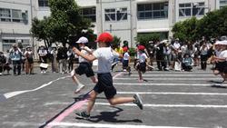 １・２年徒競走