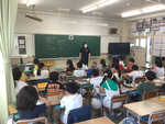 栄養教諭による授業
