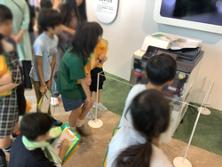 「Green Park Floop」の体験の様子