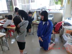 南瀬谷中学校 職業体験 三ツ境小学校