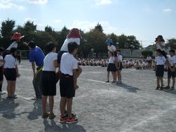 運動会 騎馬戦 中田小学校