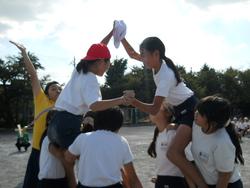 運動会 騎馬戦 中田小学校