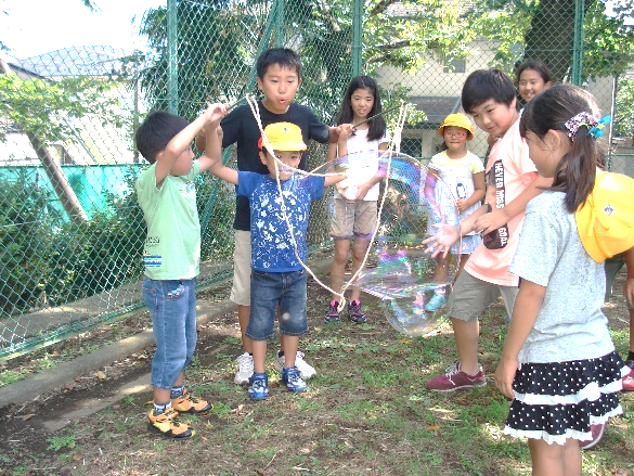 シャボン玉交流会