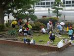 ５月の校庭除草活動完了！