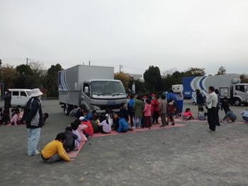 交通安全教室 はこぶくん登場 並木第一小学校