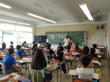 10月12日 月 5年生 社会科授業 並木第一小学校