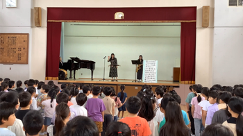 音楽朝会の様子