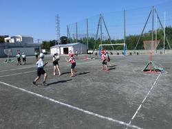 体育 タワーボール 新羽小学校