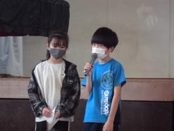 プール朝会②
