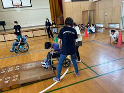 車いす体験