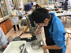 家庭科調理実習