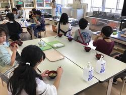 家庭科調理実習