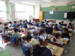 初めての給食２組