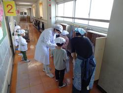 白衣の着替え・たたんでしまう