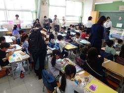 授業参観の様子１年生