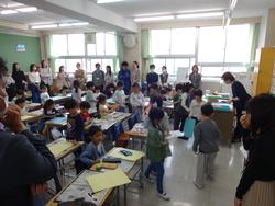 授業参観の様子１年生②