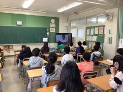 始業式の様子