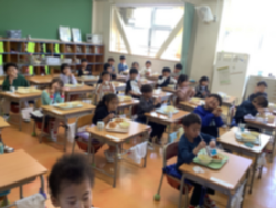 給食の様子
