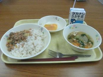 今日の給食 下田小学校