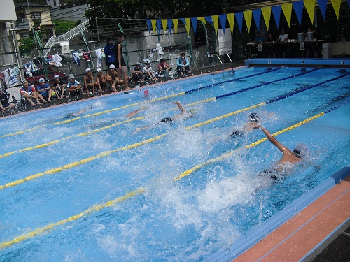 港北区水泳大会