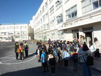 消防署見学