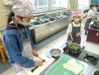 調理実習