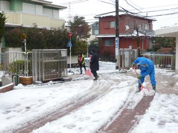 雪かき