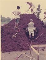 トンネル山工事