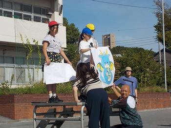 運動会朝会