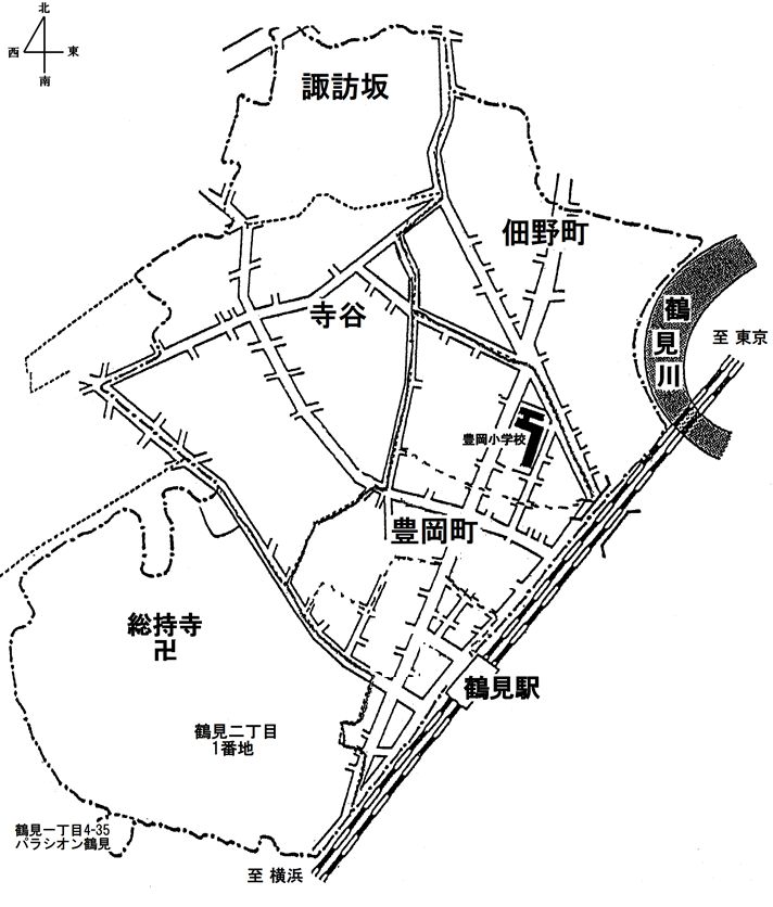 学区略図