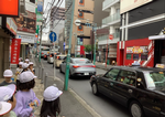 まち探検のようす