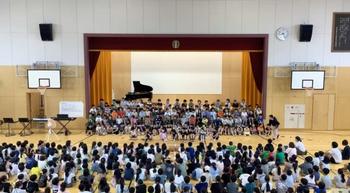 音楽集会の様子
