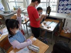 7月15日 木曜日 都筑小学校