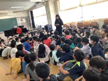 学年目標の話合いの様子