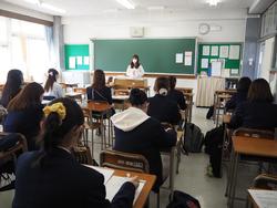 卒業生との懇談会