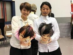 第47回 全日本美容技術選手権大会 横浜商業高等学校別科