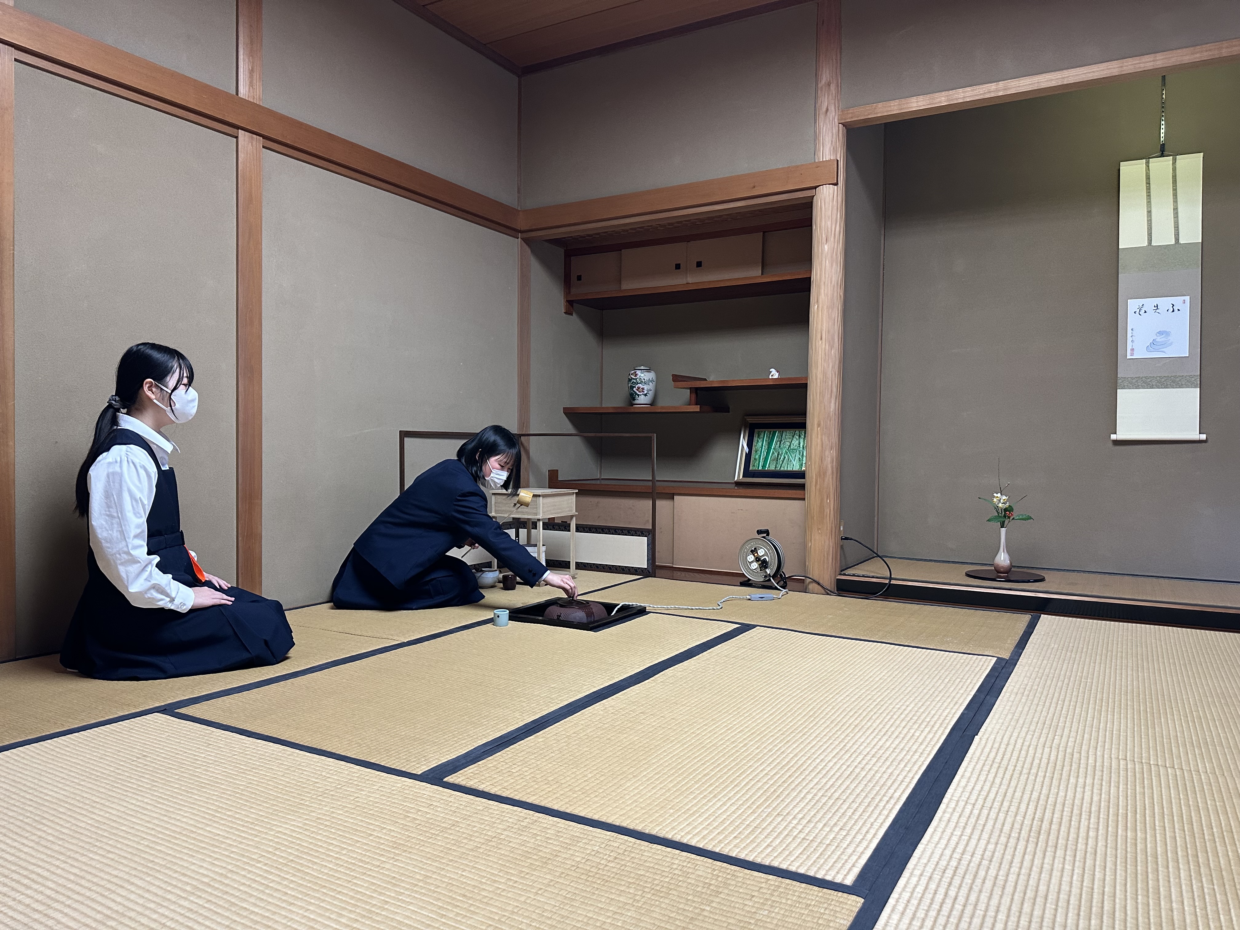 茶道部初釜２