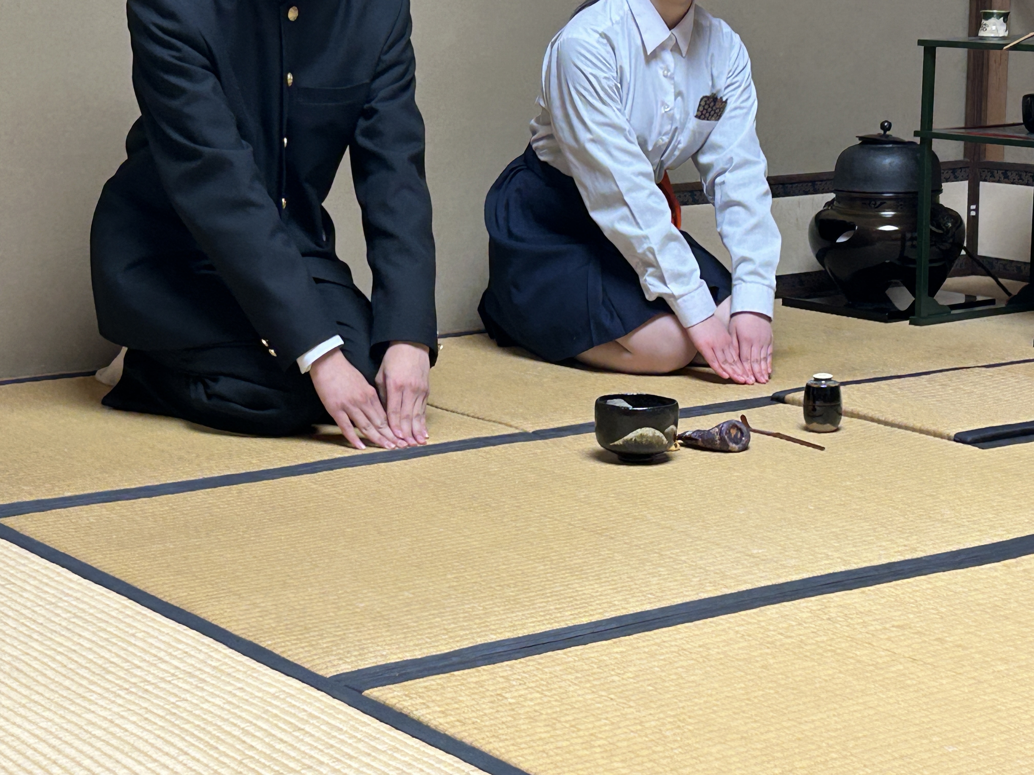 茶道部入門茶会１