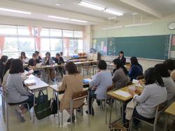 学級懇談会