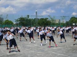 体育祭練習