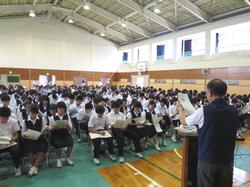 ３年進路説明会