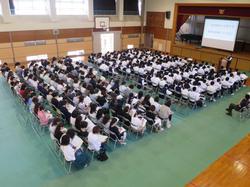３年進路説明会