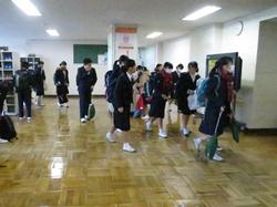 冬休み明け全校集会